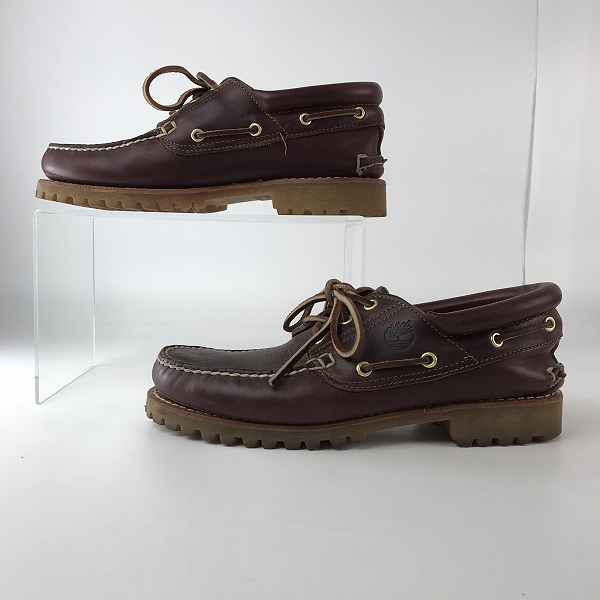実際に弊社で買取させて頂いたTimberland/ティンバーランド レザー デッキシューズ 50009 8.5の画像 3枚目