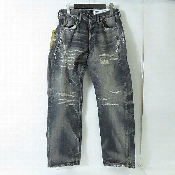 実際に弊社で買取させて頂いた【未使用】NEIGHBORHOOD/ネイバーフッド 16SS KNOXKDOWN SAVAGE BASIC/サベージ 加工デニム パンツ 161DCNH-PTM21/S