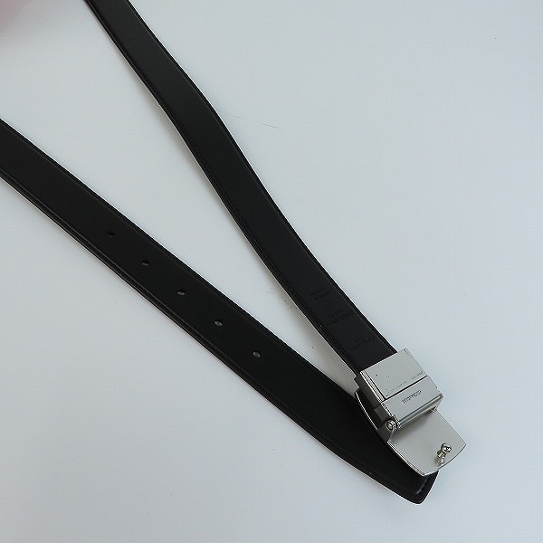 実際に弊社で買取させて頂いたCOACH/コーチ ミニシグネチャー レザーベルト の画像 3枚目