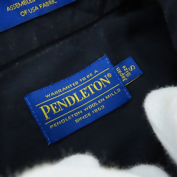 実際に弊社で買取させて頂いたPENDLETON/ペンドルトン クレイジーパターン フランネルシャツ /Sの画像 2枚目