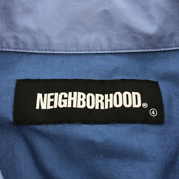 実際に弊社で買取させて頂いたEIGHBORHOOD/ネイバーフッド 長袖シャツ 202TSNH-SHM04/Lの画像 2枚目