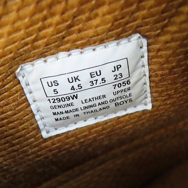 実際に弊社で買取させて頂いたTimberland/ティンバーランド 6インチ レースアップブーツ 12909W 23.0の画像 5枚目