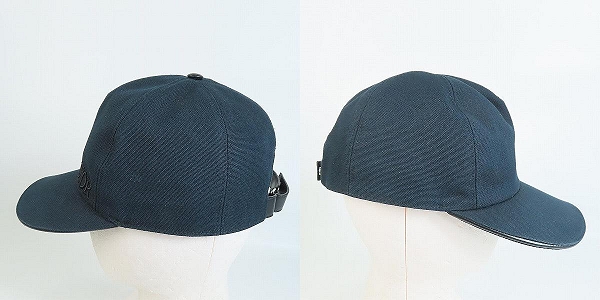 実際に弊社で買取させて頂いたDior Homme/ディオールオム ロゴエンブロイダリーベースボールキャップ 933C902D4511/Lの画像 3枚目