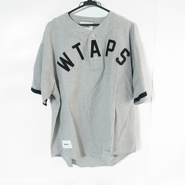 実際に弊社で買取させて頂いたWTAPS/ダブルタップス 22SS LEAGUE SS COTTON 221TQDT-SHM06 リーグ ベースボール シャツ 3