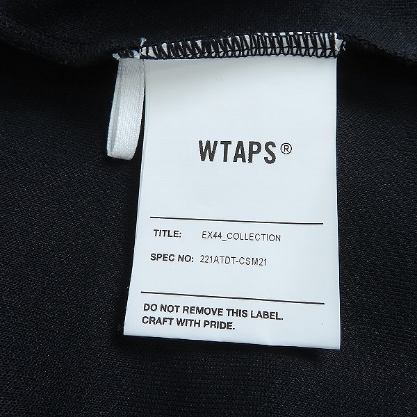 実際に弊社で買取させて頂いたWTAPS/ダブルタップス 22SS QB/SS/POLY 221ATDT-CSM21 クルーネック フットボール Tシャツ 3の画像 3枚目