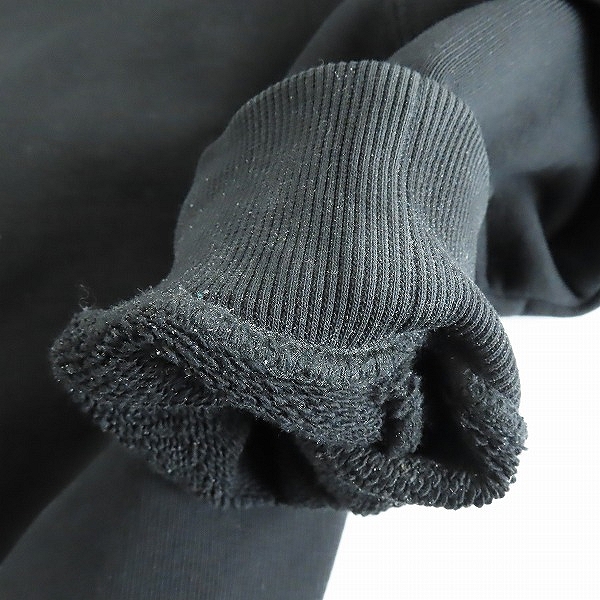 実際に弊社で買取させて頂いたBarbour/バブアー クルーネックロゴスウェット 231MOLG001 ブラック/Lの画像 6枚目