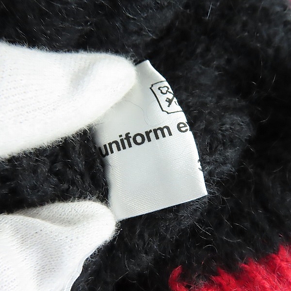 実際に弊社で買取させて頂いたuniform experiment/ユニフォームエクスペリメント モヘアプルオーバーニット UE-189083/3の画像 3枚目