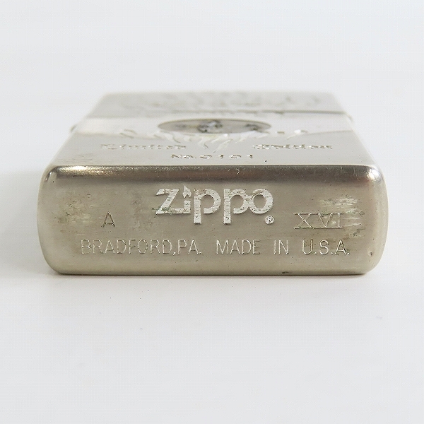 実際に弊社で買取させて頂いたZIPPO/ジッポー Harley-Davidson/ハーレーダビッドソン メタル貼り 2000年製の画像 4枚目