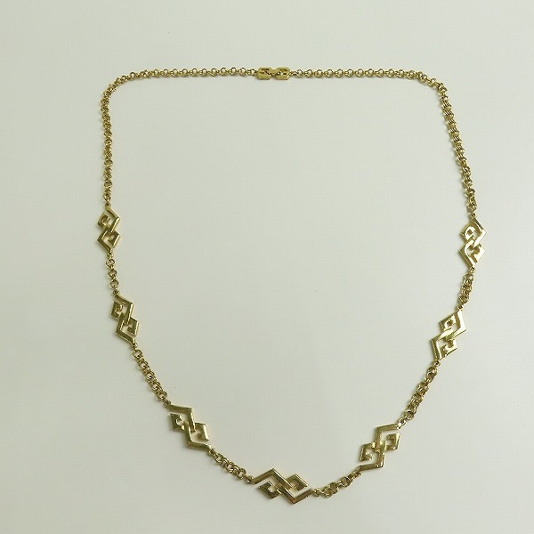 実際に弊社で買取させて頂いたGIVENCHY/ジバンシィ ロゴ リンクチェーンネックレス の画像 5枚目