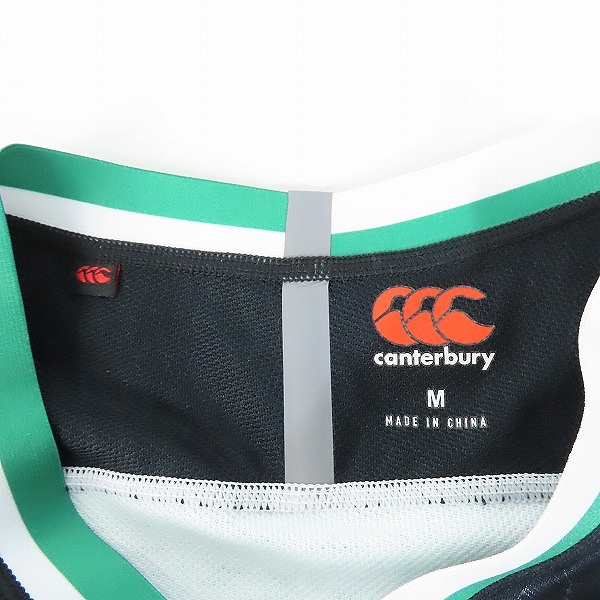 実際に弊社で買取させて頂いたCANTERBURY/カンタベリー 2019年 ラグビーワールドカップ アイルランド代表 ホームラグビージャージ Mの画像 2枚目