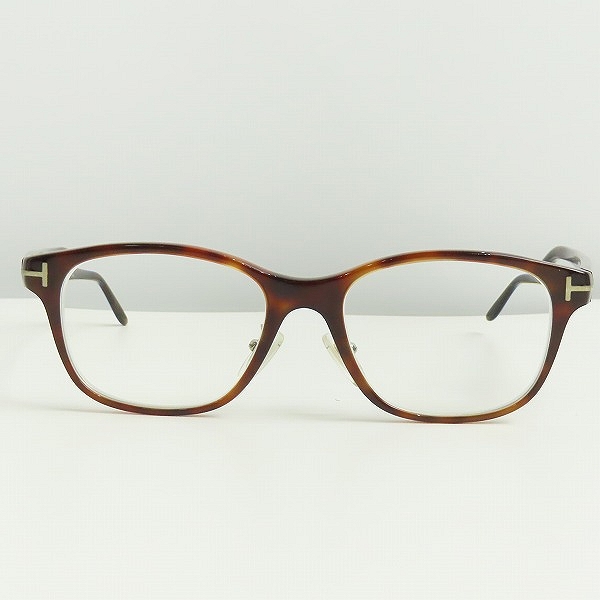 実際に弊社で買取させて頂いたTOMFORD/トムフォード フルリム 眼鏡/メガネフレーム/アイウェア TF5196 052の画像 1枚目