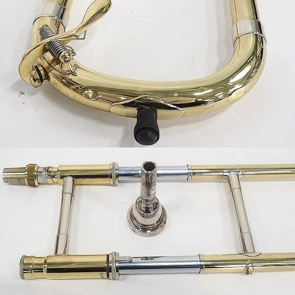 実際に弊社で買取させて頂いた★Antoine Courtois/アントワンヌ・クルトワ 400 Prestige Symphonie テナーバストロンボーン太管 セミハードケース付の画像 8枚目