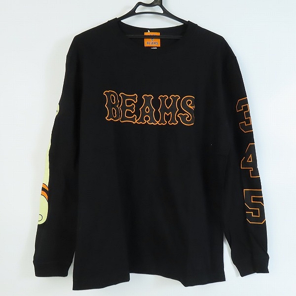 実際に弊社で買取させて頂いた【未使用】読売ジャイアンツ×BEAMS/ビームス ロゴプリント 長袖 Tシャツ/L
