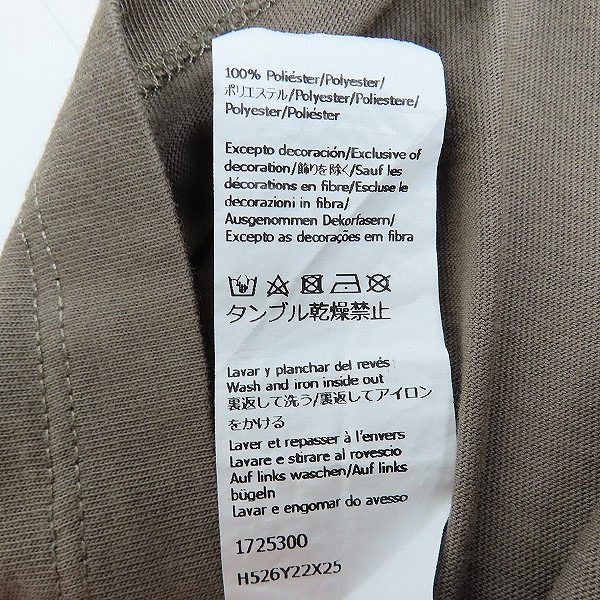 実際に弊社で買取させて頂いたLOEWE/ロエベ アナグラム刺繍 フェイクポケット 半袖Tシャツ H526Y22X25/Mの画像 4枚目