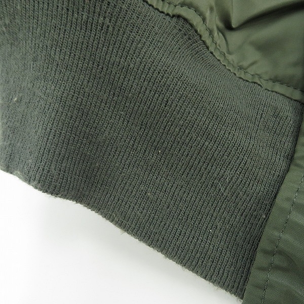 実際に弊社で買取させて頂いたALPHA INDUSTRIES/アルファインダストリーズ U.S. AIR FORCE N-2Bフライトジャケット/ミリタリージャケット/Lの画像 6枚目