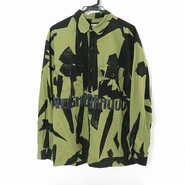 実際に弊社で買取させて頂いたNEIGHBORHOOD/ネイバーフッド C-SHIRT.LS 長袖シャツ 211TSNH-SHM05/L