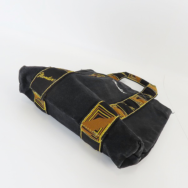 実際に弊社で買取させて頂いたNUMBER (N)INE×Fender/ナンバーナイン×フェンダー ロゴ グラフィック トートバッグの画像 2枚目