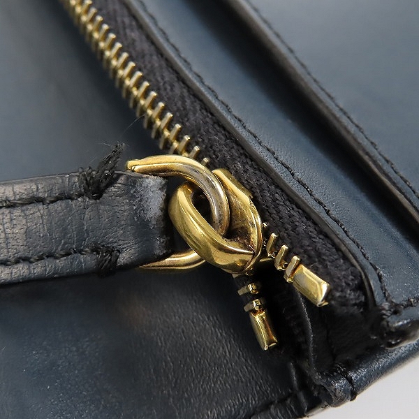 実際に弊社で買取させて頂いたBURBERRY/バーバリー 二つ折り レザー 長財布の画像 9枚目