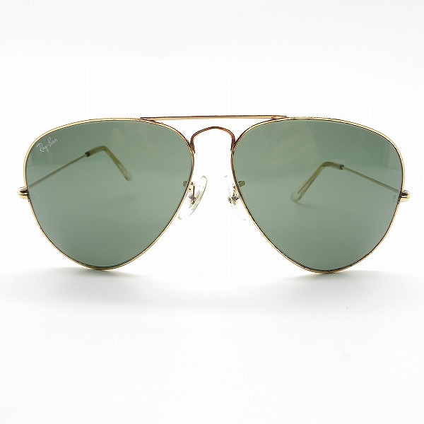 実際に弊社で買取させて頂いたRay-Ban/レイバン B&L/ボシュロム社製 ティアドロップ型 アイウェア/サングラス ゴールド の画像 1枚目