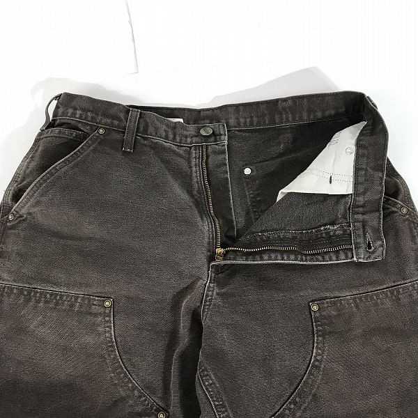 実際に弊社で買取させて頂いたCarhartt/カーハート 90s ダブルニー ダックパンツ W32L32の画像 4枚目