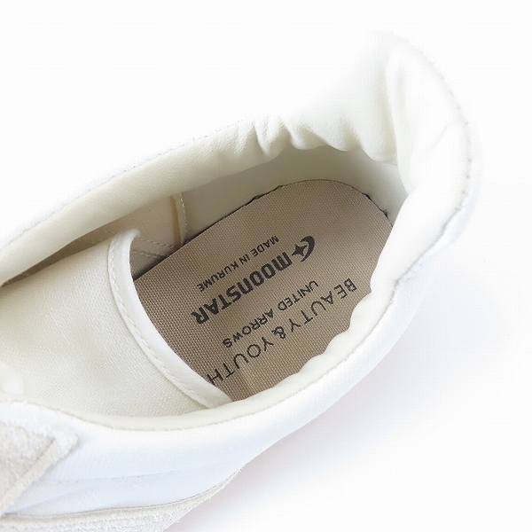 実際に弊社で買取させて頂いたMOONSTAR/ムーンスター BEAUTY & YOUTH UNITED ARROWS 別注 ローカット スニーカー/24.5の画像 4枚目