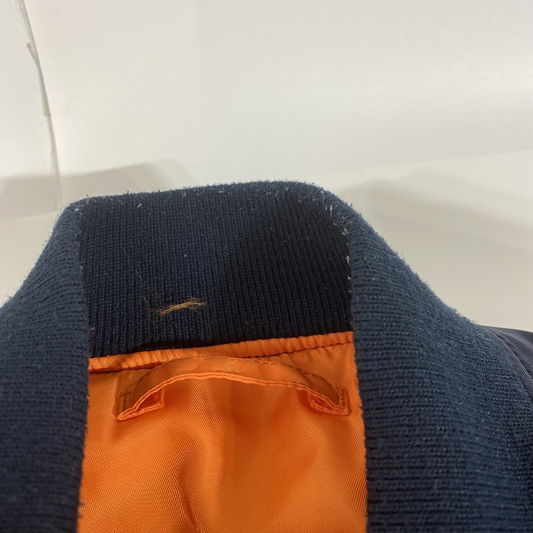 実際に弊社で買取させて頂いたALPHA INDUSTRIES/アルファ インダストリーズ リバーシブル MA-1 フライトジャケット/Mの画像 6枚目