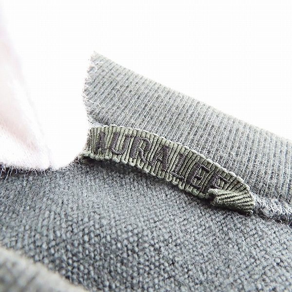 実際に弊社で買取させて頂いたAURALEE/オーラリー SUPER MILLED SWEAT P/O スウェット ブラック A9AP02SM/5の画像 2枚目