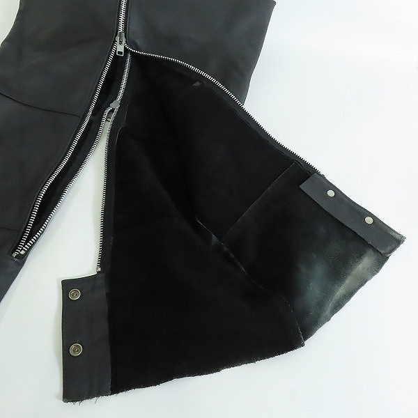 実際に弊社で買取させて頂いたHARLEY DAVIDSON/ハーレーダビッドソン レザーチャップス/Mの画像 7枚目