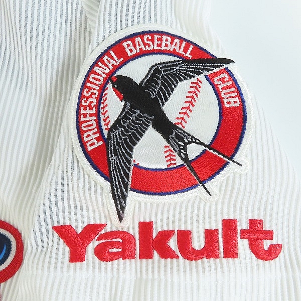 実際に弊社で買取させて頂いたデサント×ビームス 東京ヤクルトスワローズ 2006 ホーム レプリカユニフォーム #19石川の画像 4枚目