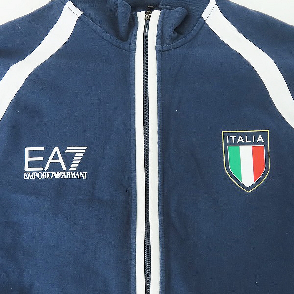 実際に弊社で買取させて頂いたEMPORIO ARMANI/エンポリオアルマーニ トラックジャケット/パンツ セットアップ ネイビーの画像 6枚目
