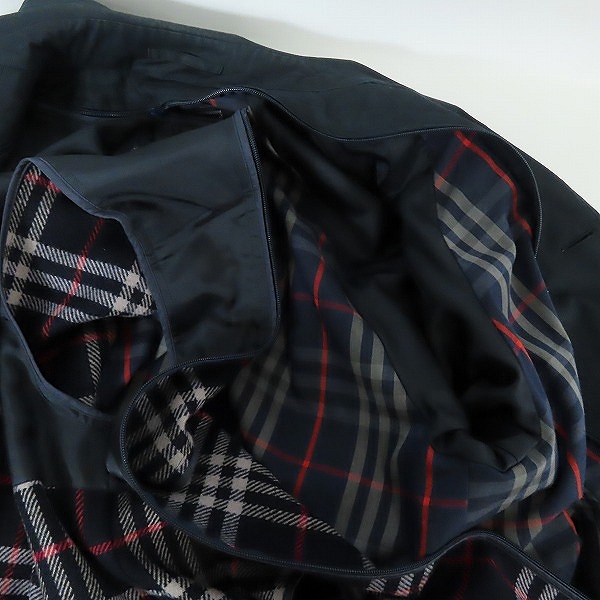 実際に弊社で買取させて頂いたBurberrys/バーバリーズ ライナーチェック ステンカラーコートの画像 6枚目