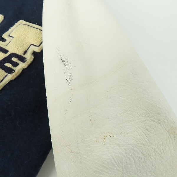 実際に弊社で買取させて頂いたWhiting/ホワイティング ヴィンテージ/ビンテージ スタジャン 42の画像 4枚目