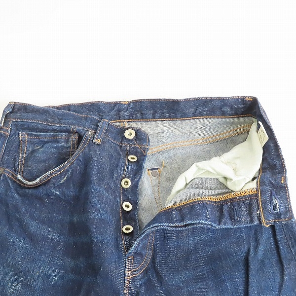 実際に弊社で買取させて頂いたLevi's/リーバイス S501xx 日本製 J22刻印大戦モデル復刻 ビッグE デニムパンツ 44501/W33L36の画像 2枚目