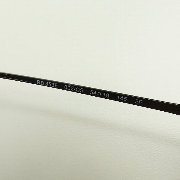 実際に弊社で買取させて頂いたRay-Ban/レイバン Erika/エリカ サングラス/アイウェア RB3539 002の画像 6枚目