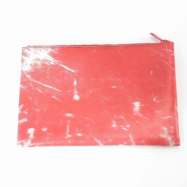 実際に弊社で買取させて頂いたFREITAG/フライターグ ポーチ セカンドバッグ レッドの画像 1枚目