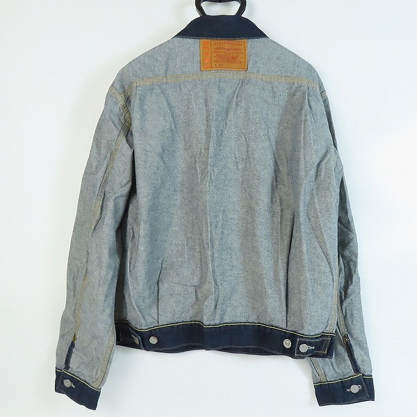 実際に弊社で買取させて頂いたLEVIS×BEAMS/リーバイス×ビームス THE INSIDE OUT COLLECTION デニムジャケット 84464-0000/Lの画像 1枚目