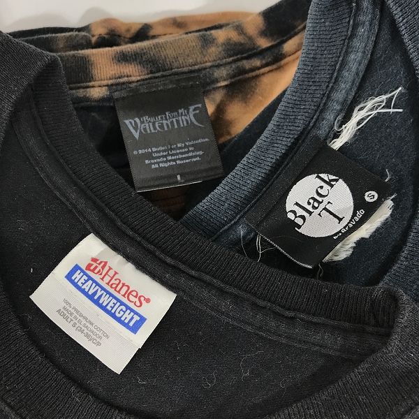 実際に弊社で買取させて頂いた【おまとめ】SLAYER/METALICA/BULLET FOR MY VALENTINE 等 バンドTシャツ カットソーの画像 1枚目
