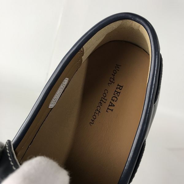 実際に弊社で買取させて頂いたREGAL/リーガル モカシンレザーシューズ NC22A JZ06/25の画像 3枚目