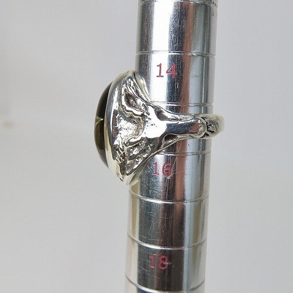 実際に弊社で買取させて頂いたALEX STREETER/アレックスストリーター エンジェルハートリング 大阪ブラック ALR523/15.5号の画像 6枚目