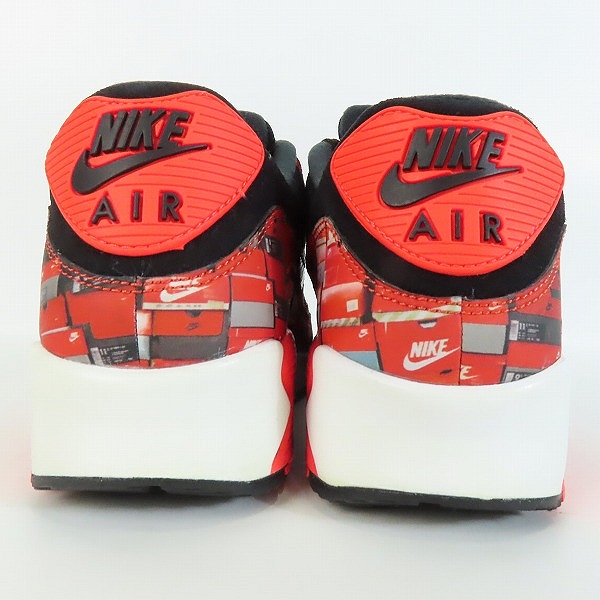 実際に弊社で買取させて頂いたNIKE×atmos/ナイキ×アトモス AIR MAX 90 PRNT "WE LOVE NIKE"/エアマックス90 プリント AQ0926-001/24.5の画像 1枚目