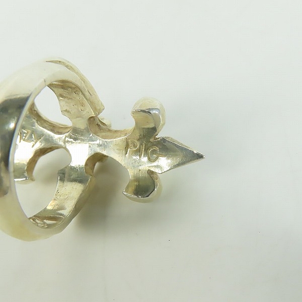 実際に弊社で買取させて頂いたCRAZY PIG/クレイジーピッグ チューダークロス リング/指輪 16号の画像 4枚目