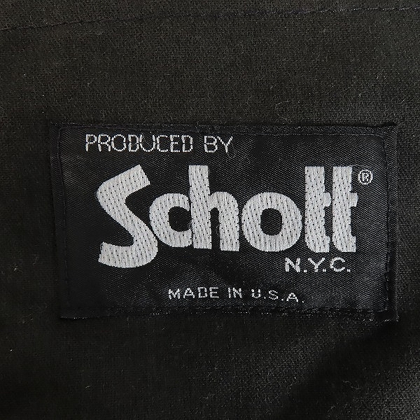 実際に弊社で買取させて頂いたPERFECTO by Schott/パーフェクト バイ ショット ダブルライダースジャケット/38の画像 2枚目
