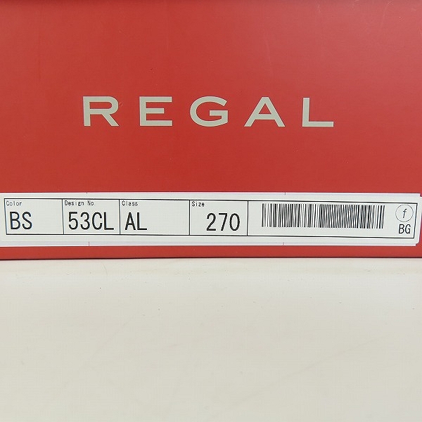 実際に弊社で買取させて頂いたREGAL/リーガル モカシン ローファー 53CL/27.0の画像 9枚目