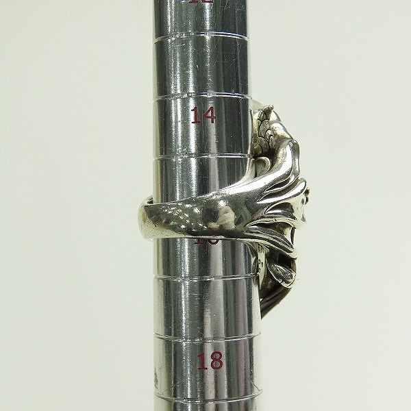 実際に弊社で買取させて頂いたBloody Mary/ブラッディマリー ノーチラスリング 16-16.5号の画像 7枚目