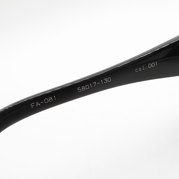 実際に弊社で買取させて頂いたFACTORY900/ファクトリー900 MASK/マスクシリーズ サングラス/アイウェア FA-081の画像 6枚目