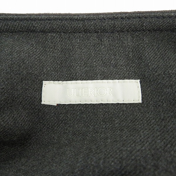 実際に弊社で買取させて頂いたULTERIOR/アルテリア ビンテージサージアトリエシャツコート ULSH02-19C07U /5の画像 2枚目