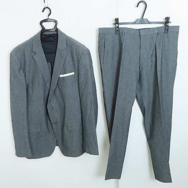 実際に弊社で買取させて頂いたHUGO BOSS/ヒューゴボス 2Bジャケット/パンツ スーツ セットアップ/56