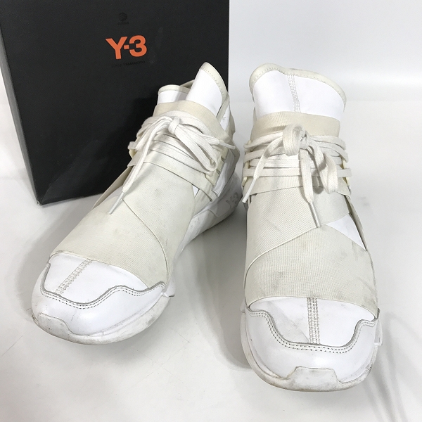 実際に弊社で買取させて頂いたY-3/ワイスリー adidas/アディダス×Yohji Yamamoto/ヨウジヤマモトY-3 QASA HIGH/カーサ ハイ AQ5500/26