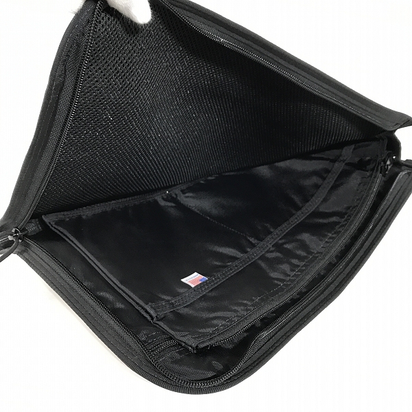 実際に弊社で買取させて頂いたBRIEFING/ブリーフィング  FILE TAP バリスティックナイロンクラッチバッグ BRF184219 の画像 4枚目