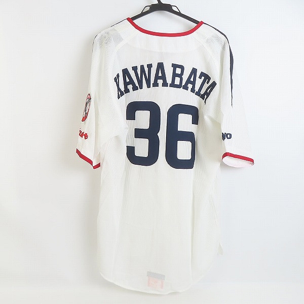 実際に弊社で買取させて頂いたデサント×ビームス 東京ヤクルトスワローズ 2006 ホーム レプリカユニフォーム #36川端 DYS-0601A/FREEの画像 1枚目